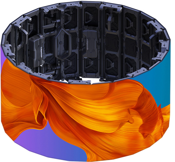 Circular LED Screen