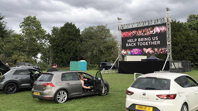 Drive In Outdoor Cinema Event Screen Hire