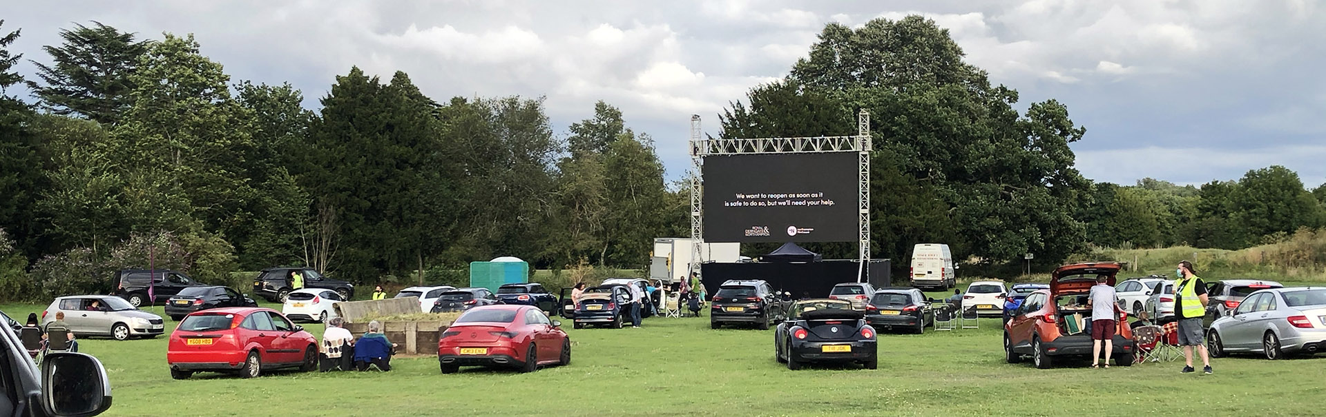LED Screen for Drive In Cinema Films